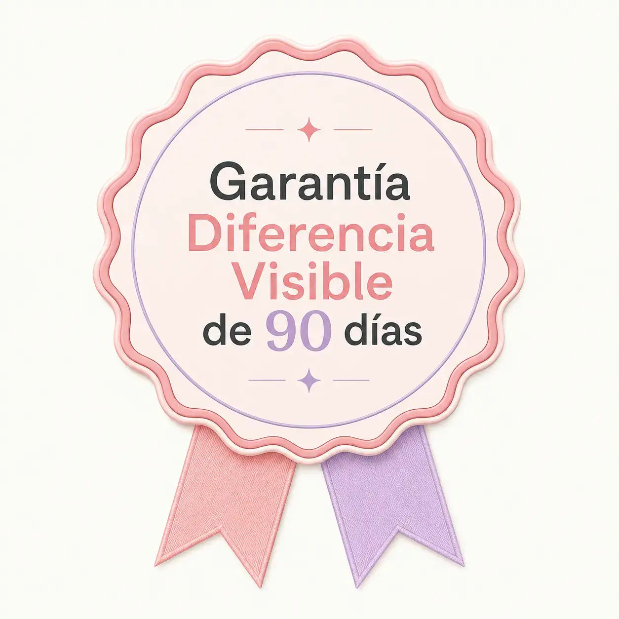Garantía "Diferencia Visible" de 90 días