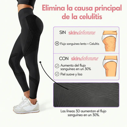 Tone Active 3D™ Leggins-Piernas Lisas