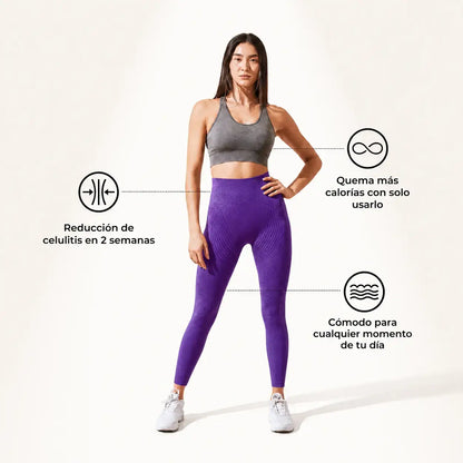 Tone Active 3D™ Leggins-Piernas Lisas