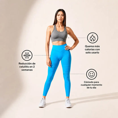 Tone Active 3D™ Leggins-Piernas Lisas