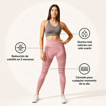 Tone Active 3D™ Leggins-Piernas Lisas